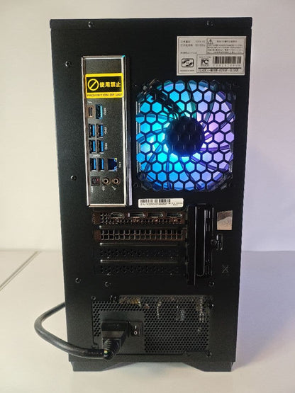 【即納中古ブラックLEDゲーミングPC】Ultra 7 265F RTX4060ti