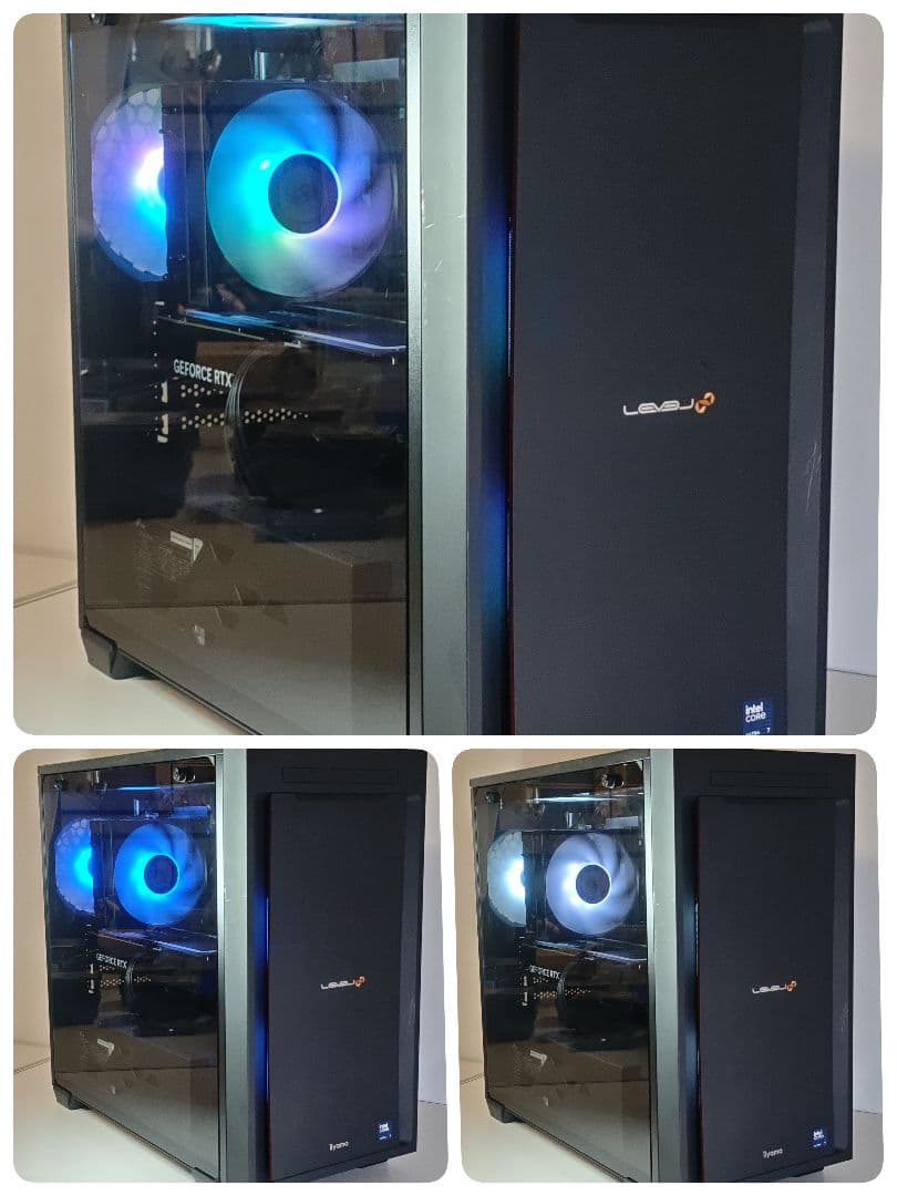 【即納中古ブラックLEDゲーミングPC】Ultra 7 265F RTX4060ti