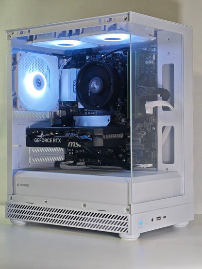 【即納中古LEDゲーミングPC】Ryzen5 4500 RTX5060