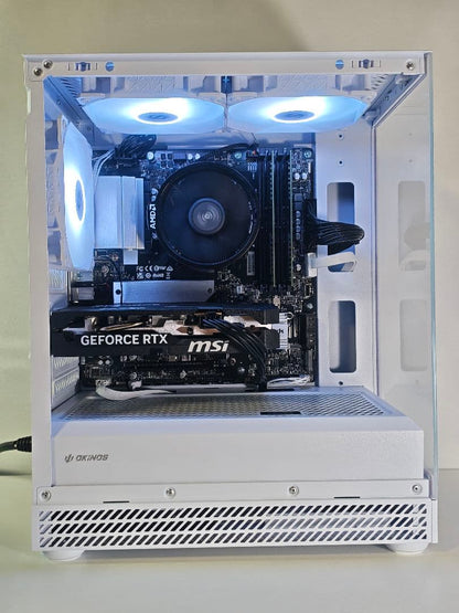 【即納中古LEDゲーミングPC】Ryzen5 4500 RTX5060