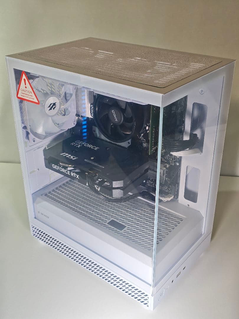 【即納中古LEDゲーミングPC】Ryzen5 4500 RTX5060