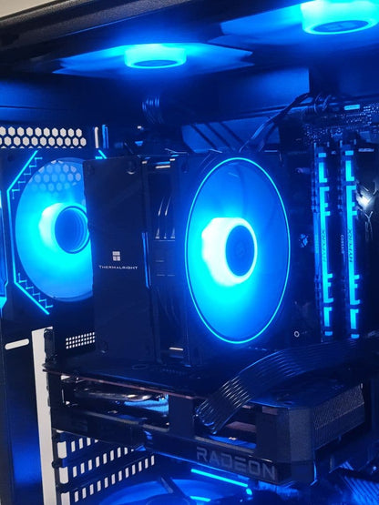 【即納中古ブラックゲーミングPC】Ryzen7 5700x RX7600