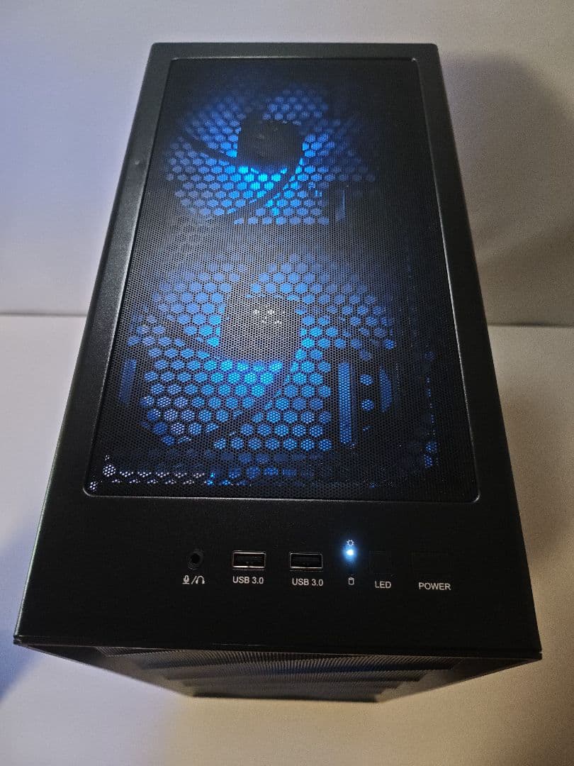 【即納中古ブラックゲーミングPC】Ryzen7 5700x RX7600