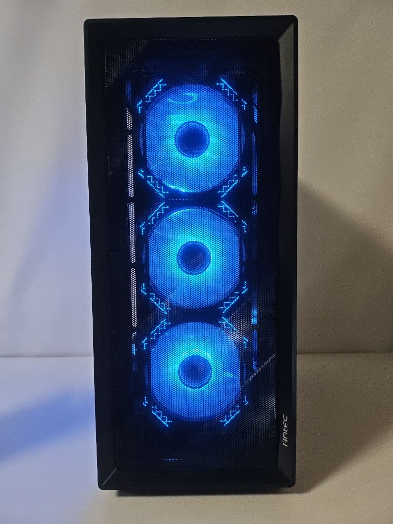 【即納中古ブラックゲーミングPC】Ryzen7 5700x RX7600