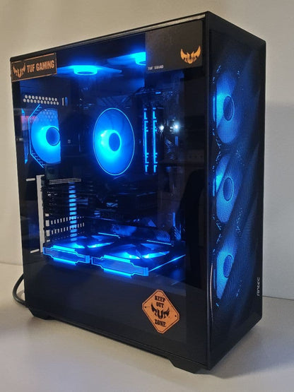【即納中古ブラックゲーミングPC】Ryzen7 5700x RX7600