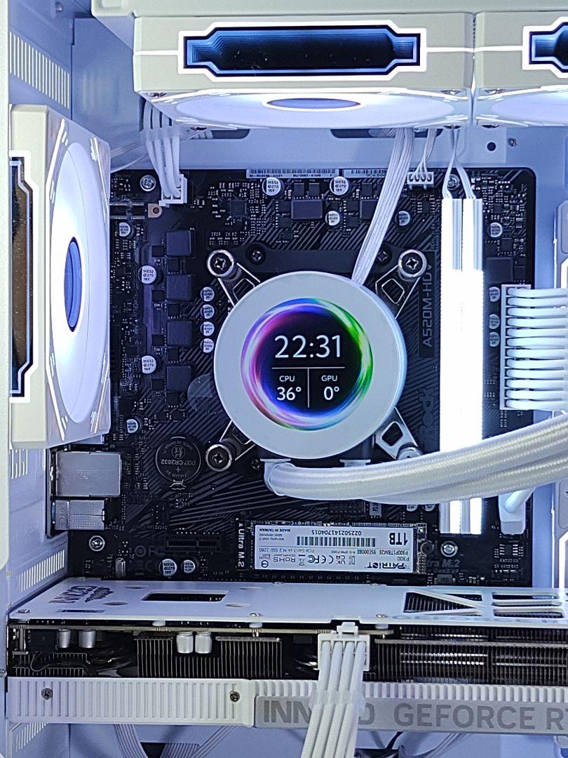 【即納新品液晶ゲーミングPC】Ryzen7 5700x RTX5060ti 16GB