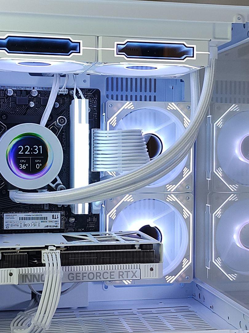 【即納新品液晶ゲーミングPC】Ryzen7 5700x RTX5060ti 16GB