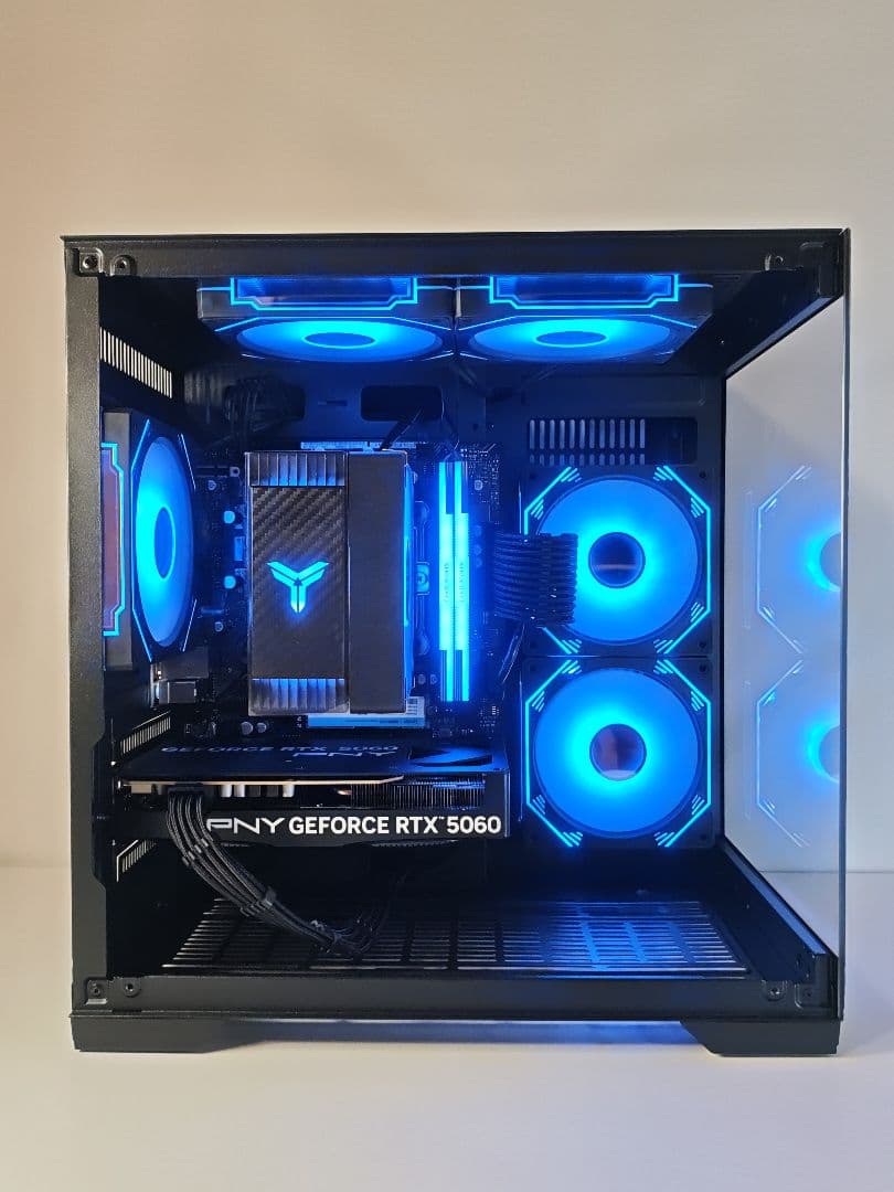 【即納新品LEDゲーミングPC】Ryzen7 5700x RTX5060