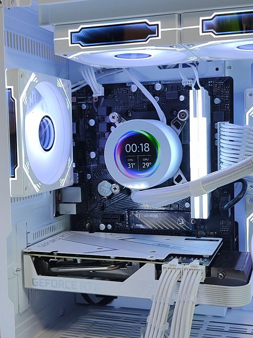 【即納液晶付きLEDゲーミングPC】Ryzen7 5700x RTX3060ti