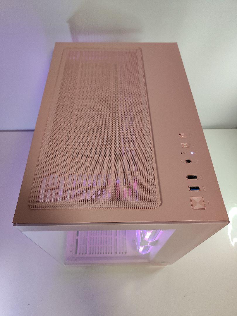 [Ready-to-ship pink LED gaming PC] Ryzen7 5700x RTX3060ti 