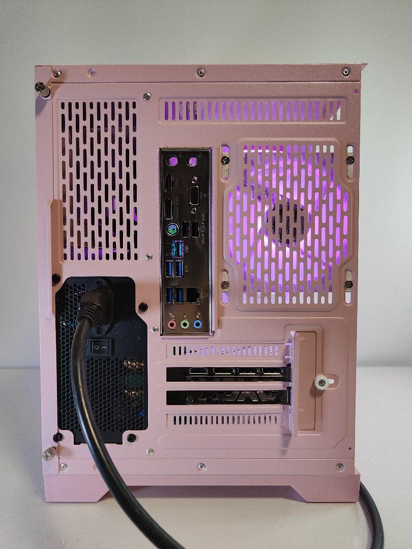 [Ready-to-ship pink LED gaming PC] Ryzen7 5700x RTX3060ti 