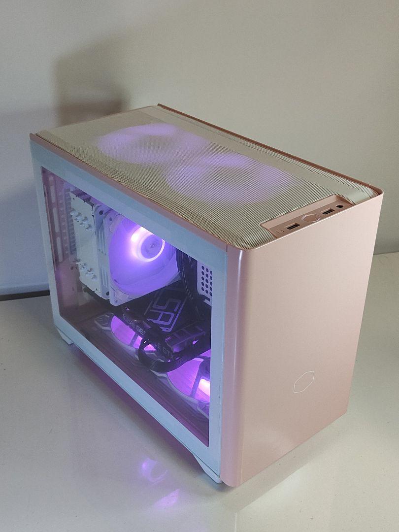 [Ready-to-ship pink LED compact PC] i7-6700 GTX1660