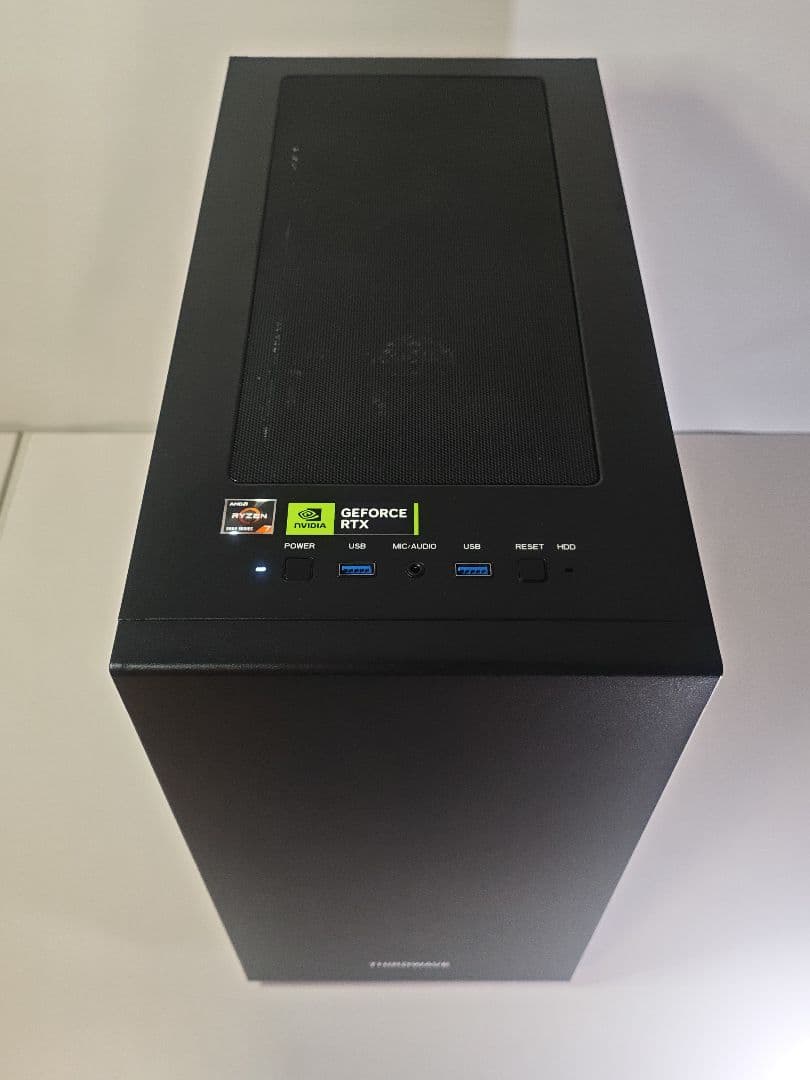 【即納中古ブラックゲーミングPC】Ryzen7 5700x RTX5060ti