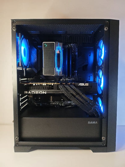 【即納中古LEDゲーミングPC】Ryzen7 9700x RX9070XT