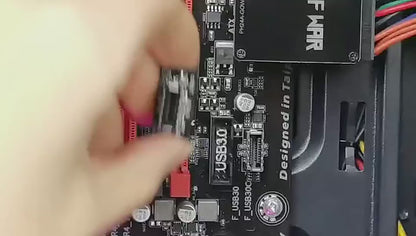 USB3.0 19pin Type-E 変換アダプター マザーボード PCケース