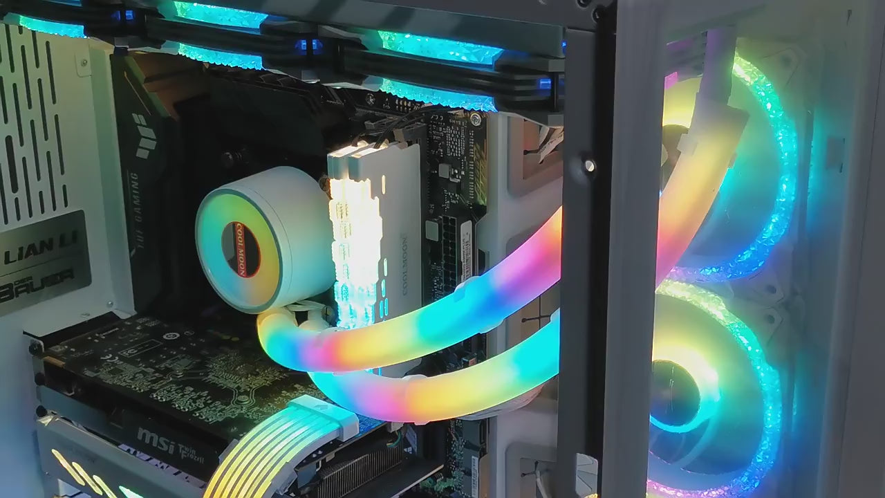 COOLMOON AOSOR 簡易水冷 CPUクーラー用 LEDホースカバー ARGB COOLMOON AOSOR 簡易水冷 CPUクーラー用 LEDホースカバー ARGB